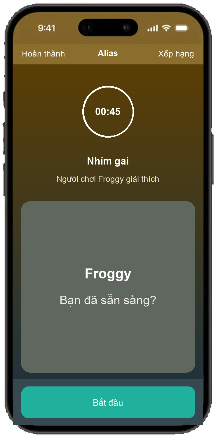 Alias màn hình tròn có bộ hẹn giờ 45 giây